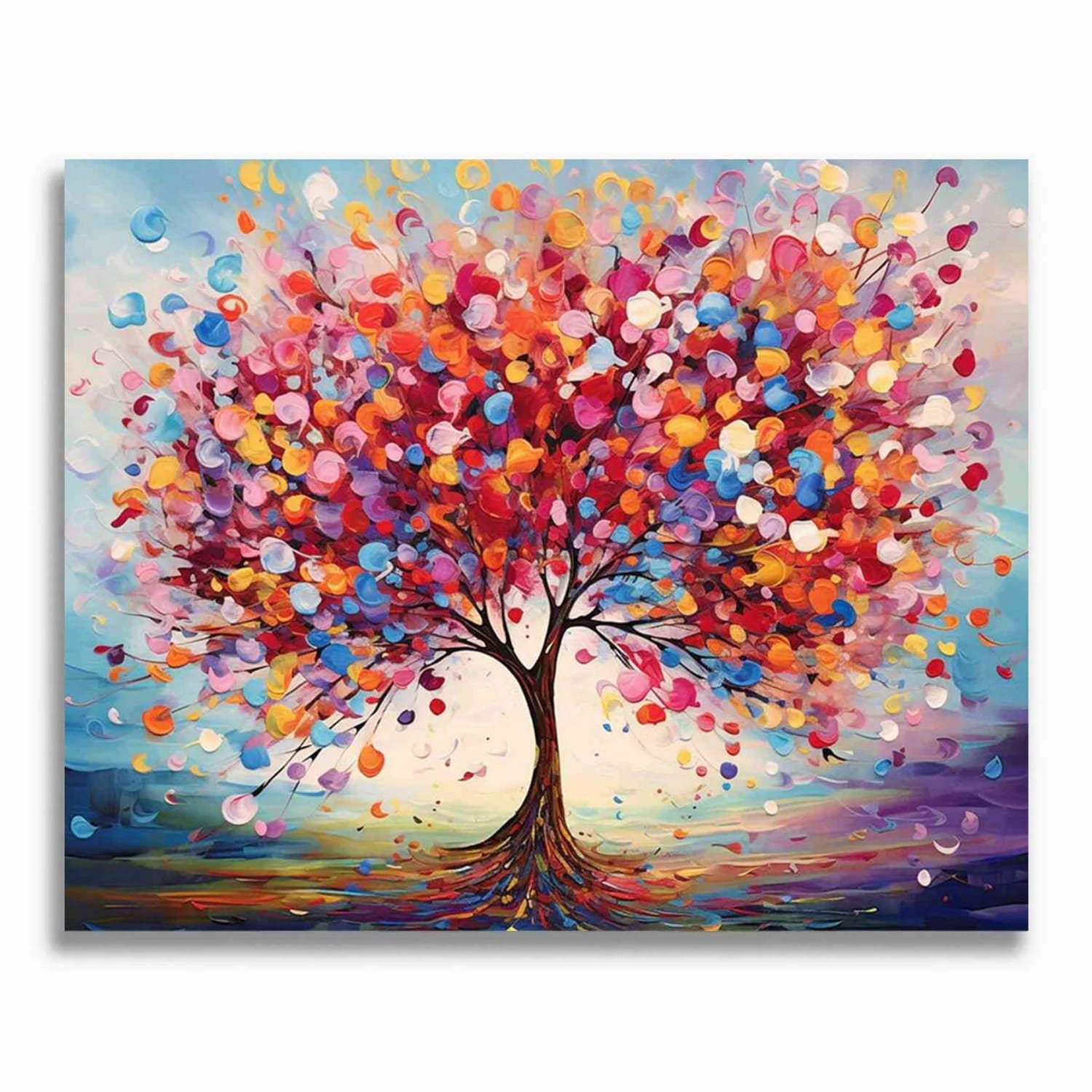 Fancy Tree Motiv - DIY