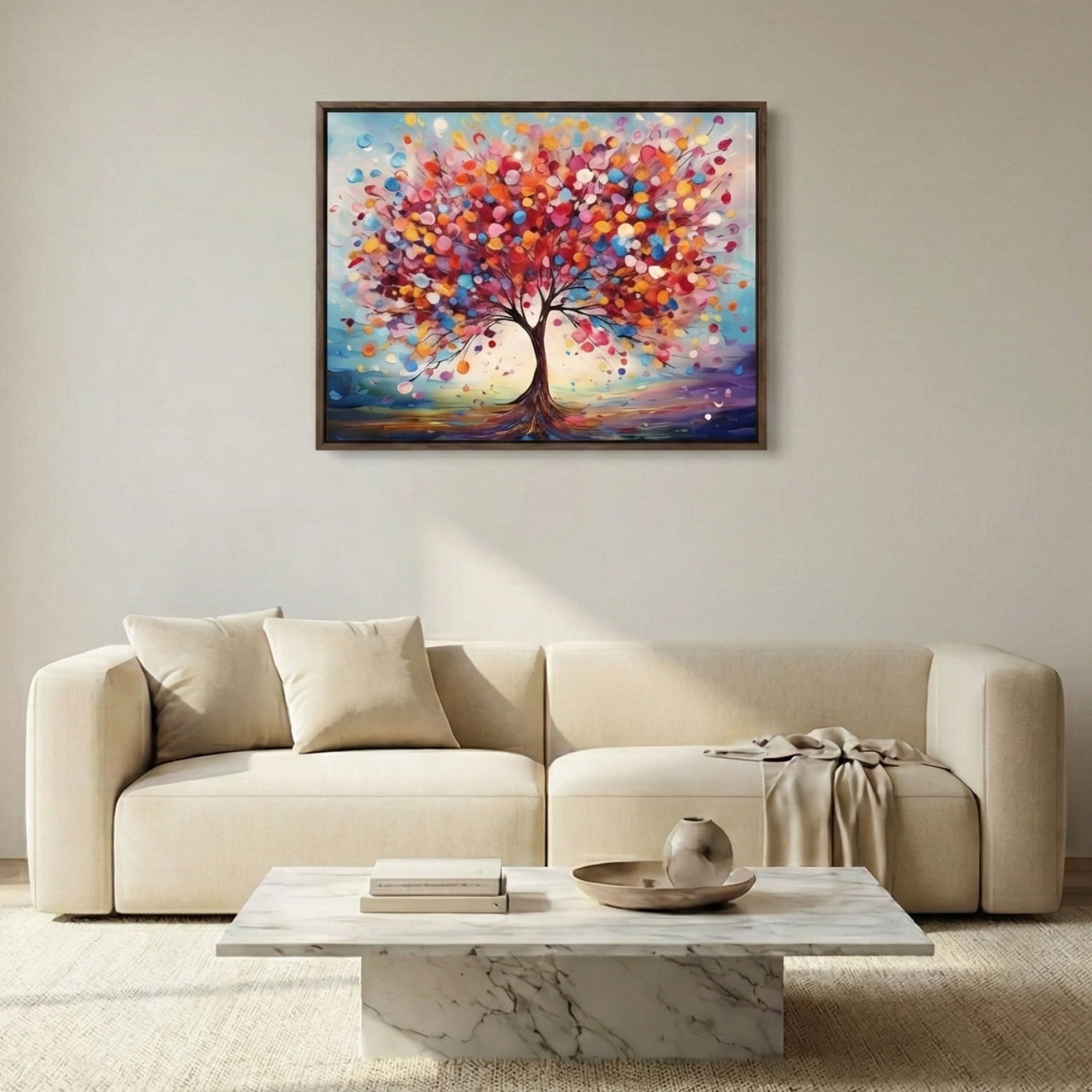 Fancy Tree Motiv - DIY